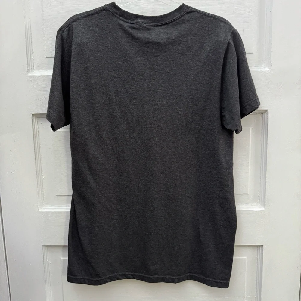 Graphic Band T Shirt Nirvana Womens Large Charcoal - Picture 4 of 6